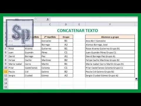 Concatenar Excel: Cómo Unir Celdas en Inglés de Forma Fácil
