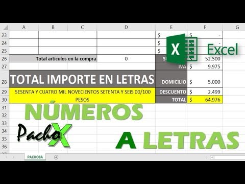 Convertir números a letras en Excel: Guía completa