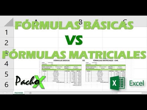 Funciones matriciales en Excel: optimiza tus cálculos