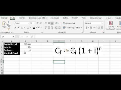 Fórmula Excel para Interés Compuesto: Aprende Cómo Calcularlo
