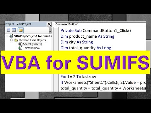Sumifs en VBA: Fórmulas avanzadas para Excel